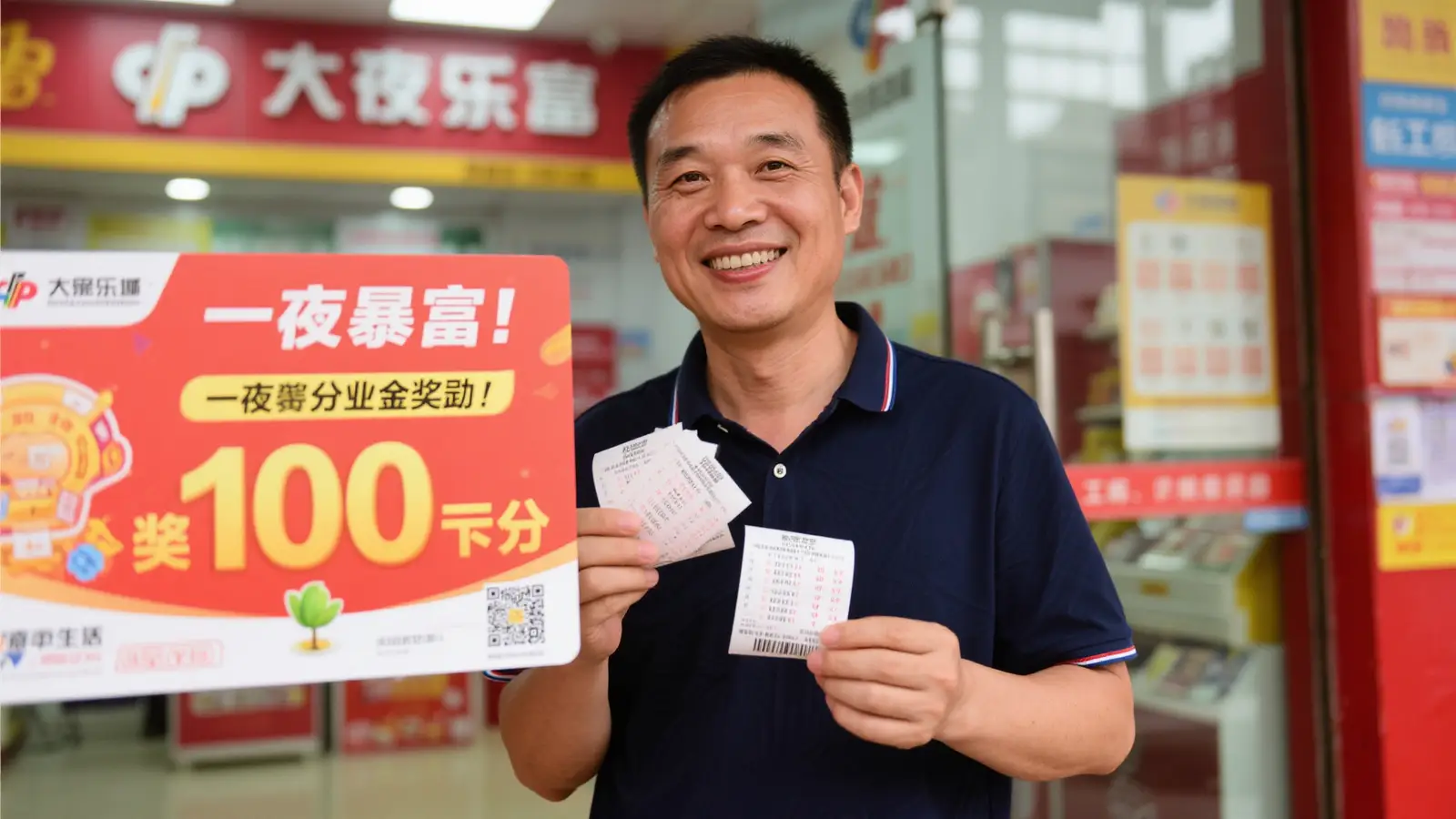 男子坚持机选10年终中大乐透628万，计划提升生活质量